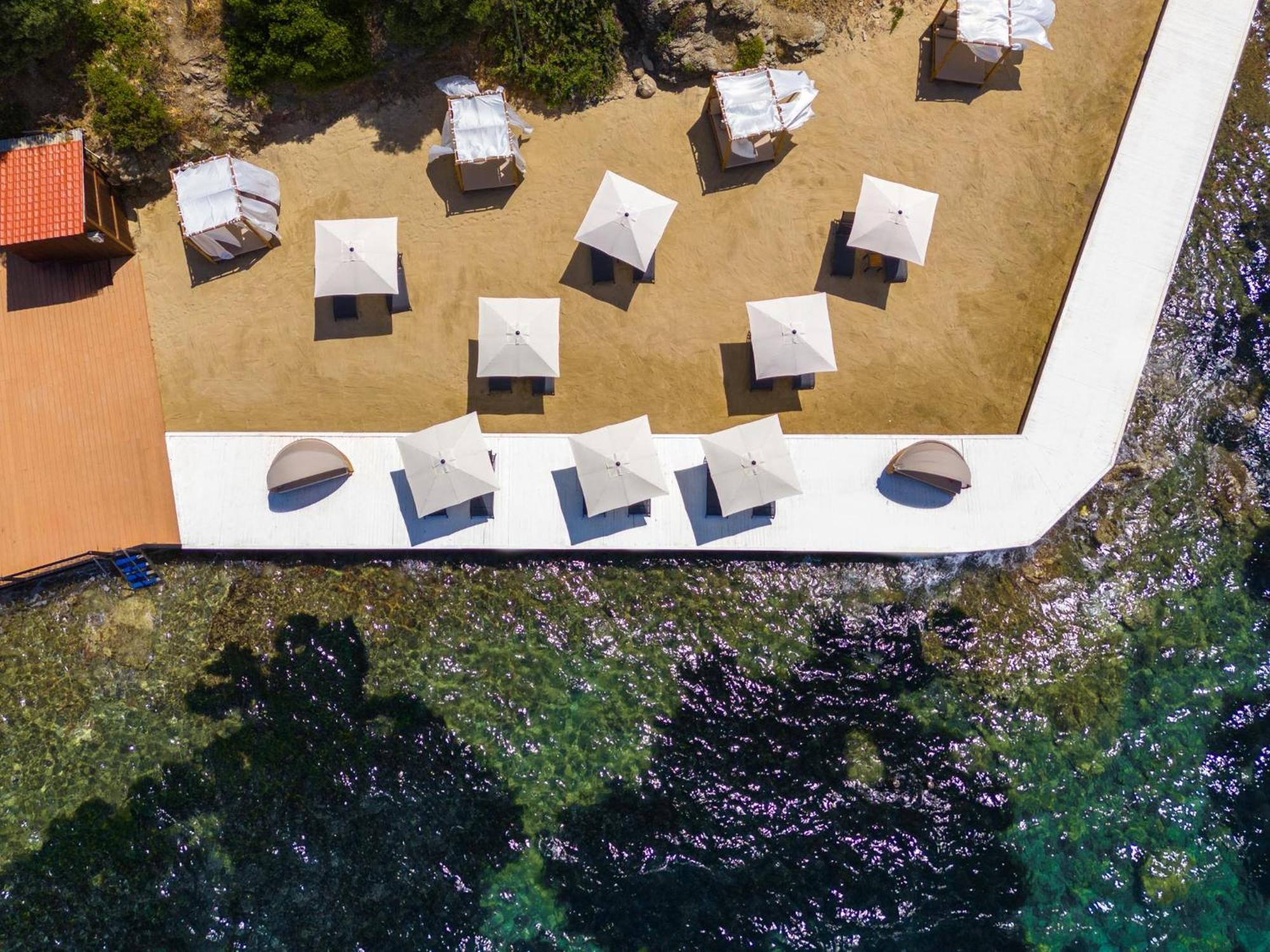 Labranda Tmt בודרום מראה חיצוני תמונה Aerial view of the beach